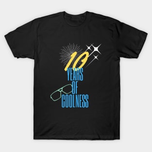 10 years of coolness T-Shirt